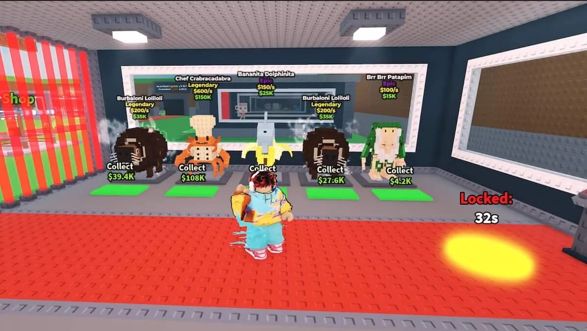 Steal a Brainrot Roblox Wiki - Brainrot Shop and Character Purchase Guide